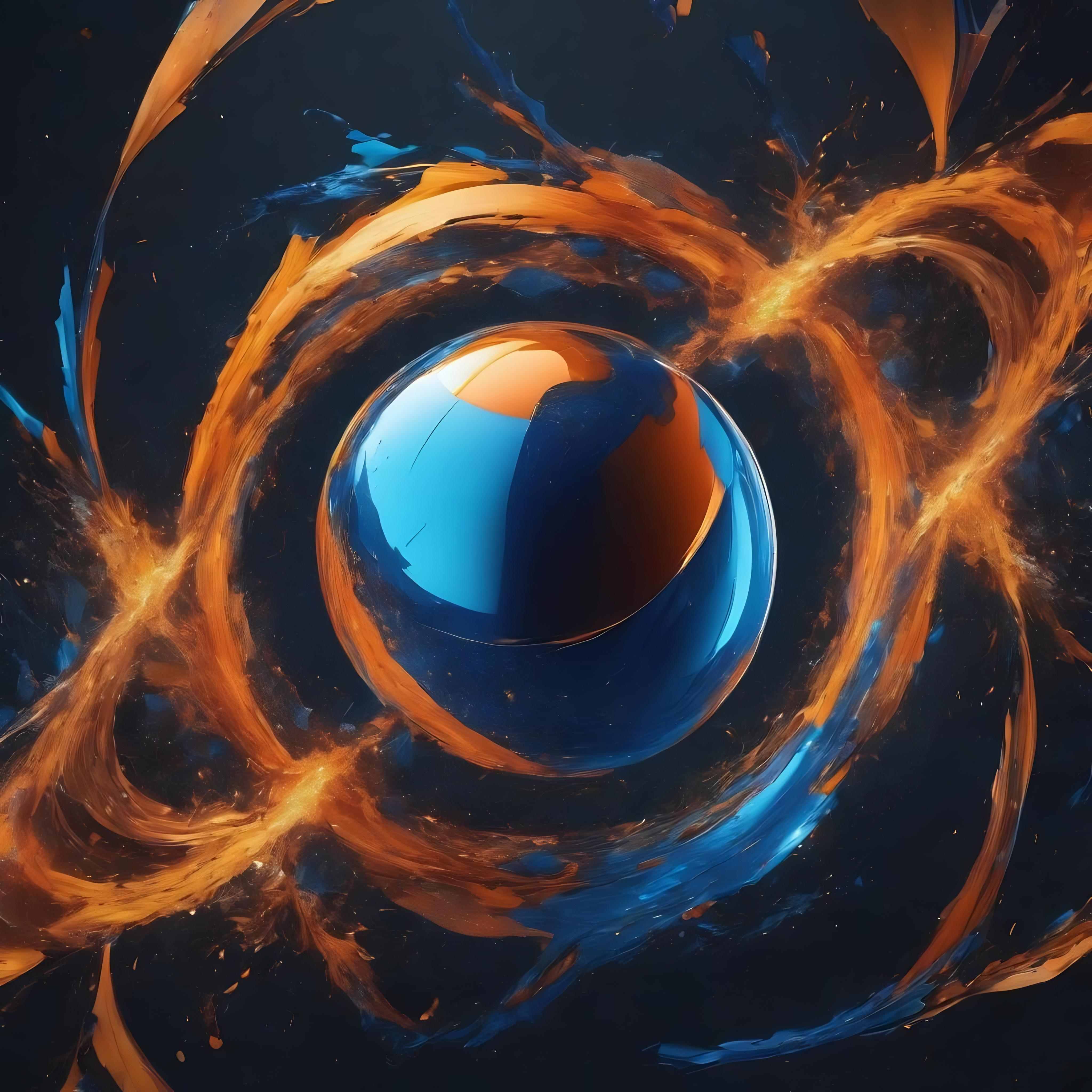 Синий с оранжевым: Энергия и баланс